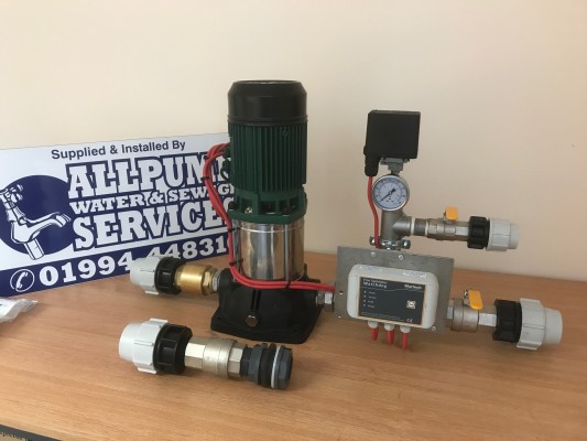 Sprinkler booster set